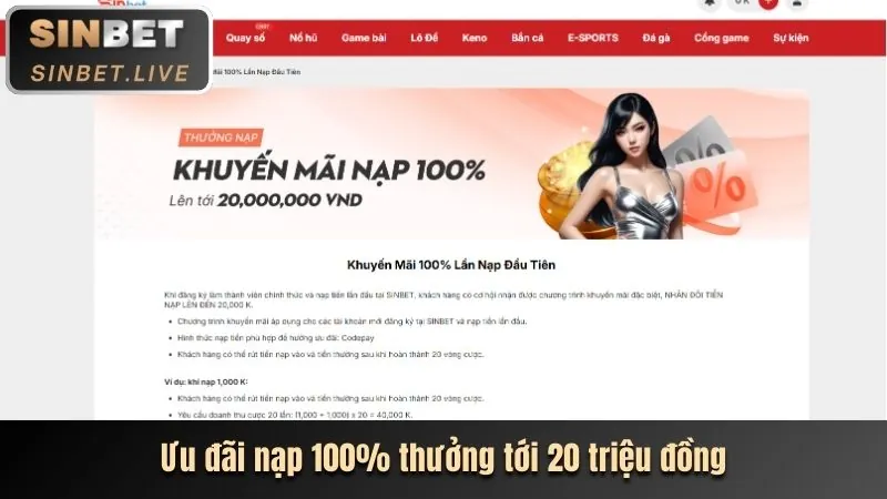 Xác nhận và hoàn tất đăng ký tài khoản sinlebet
